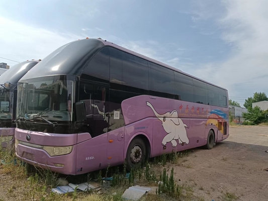 53座席RHD LHDによって使用されるコーチはエンジンのYutong後部Zk6122 Weichai WP.10 247kwの両開きドアをバスで運ぶ
